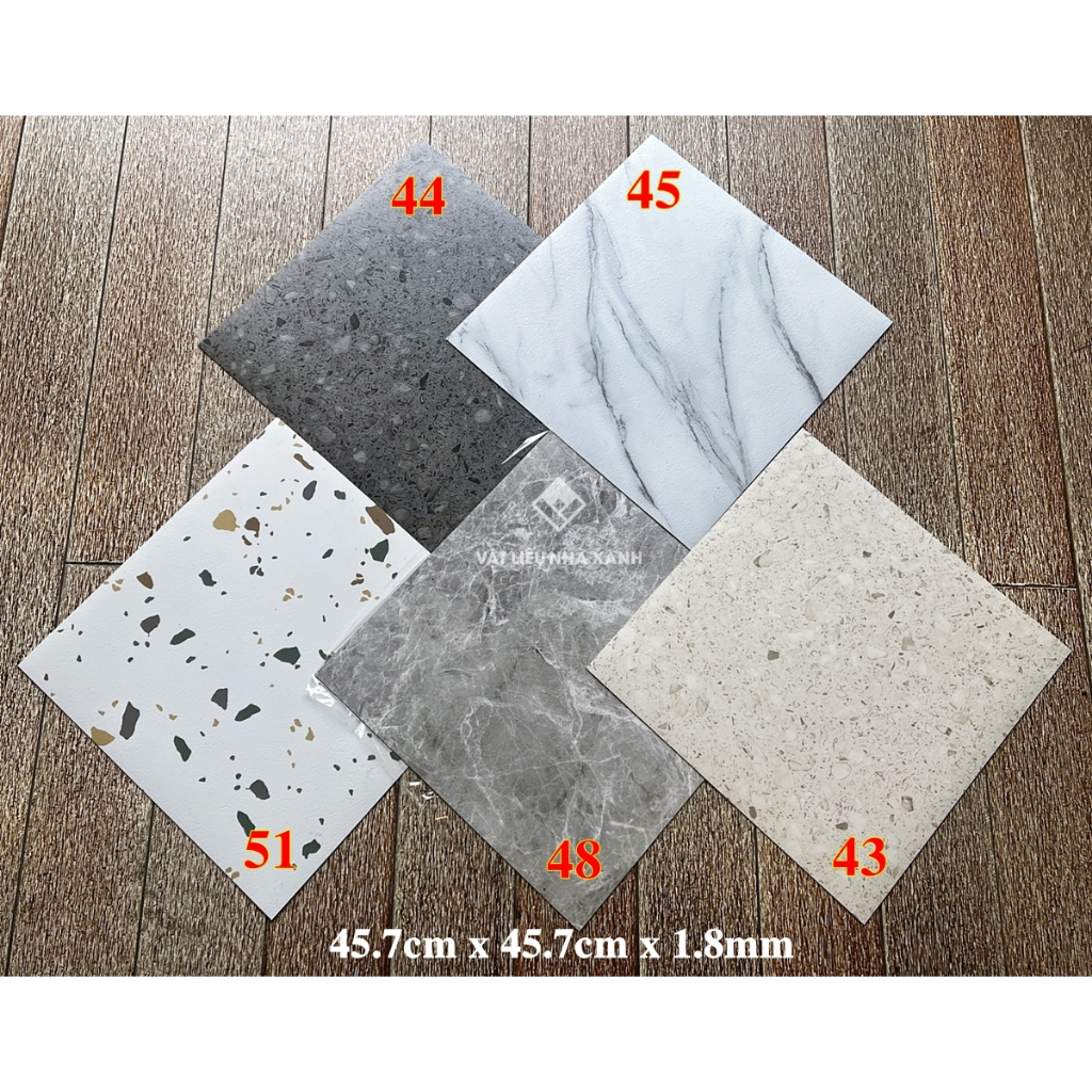 Sàn nhựa keo dán vân đá