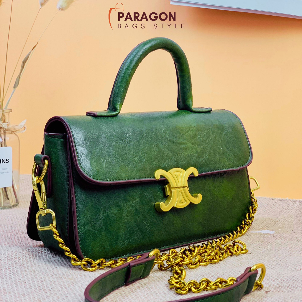 Túi xách đeo chéo, Phụ kiện đồng cao cấp PARAGON KL223a
