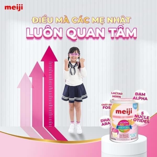 Sữa Bột Meiji Nhập Khẩu Số 0-1 và 1-3 và 3-10 800g Date xa