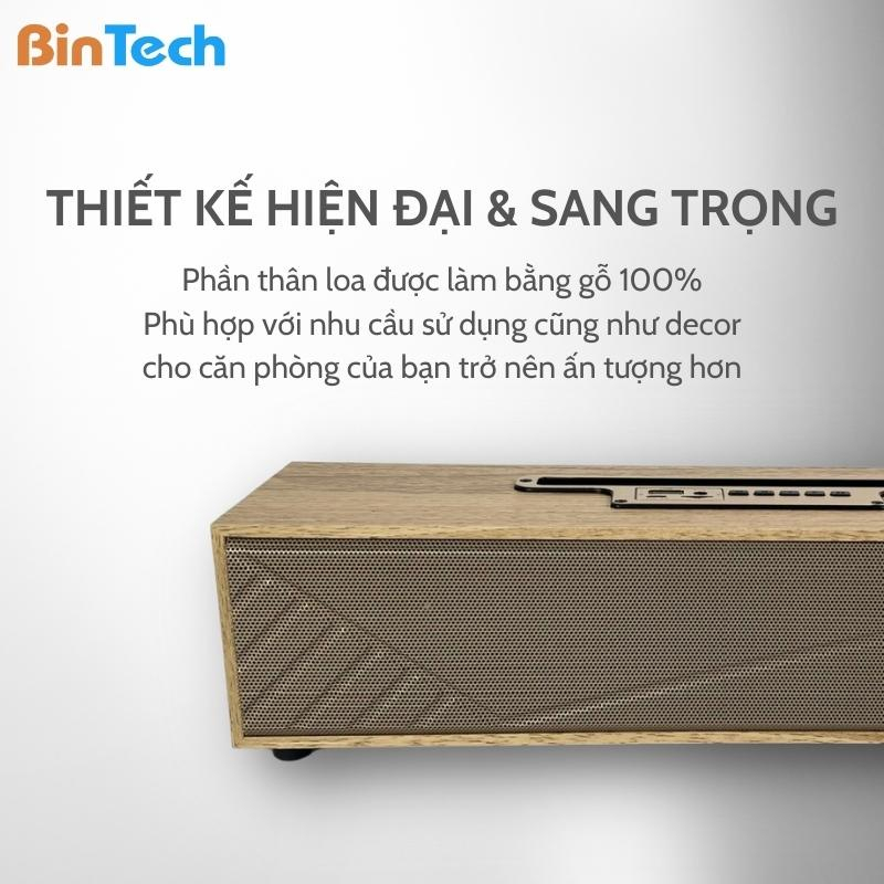 Loa Soundbar Bluetooth Peterhot A30 BINTECH, Loa Vi Tính, Tivi SPEAKER 350BS BASS Âm Thanh 360 Độ Nghe Nhạc, Xem Phim