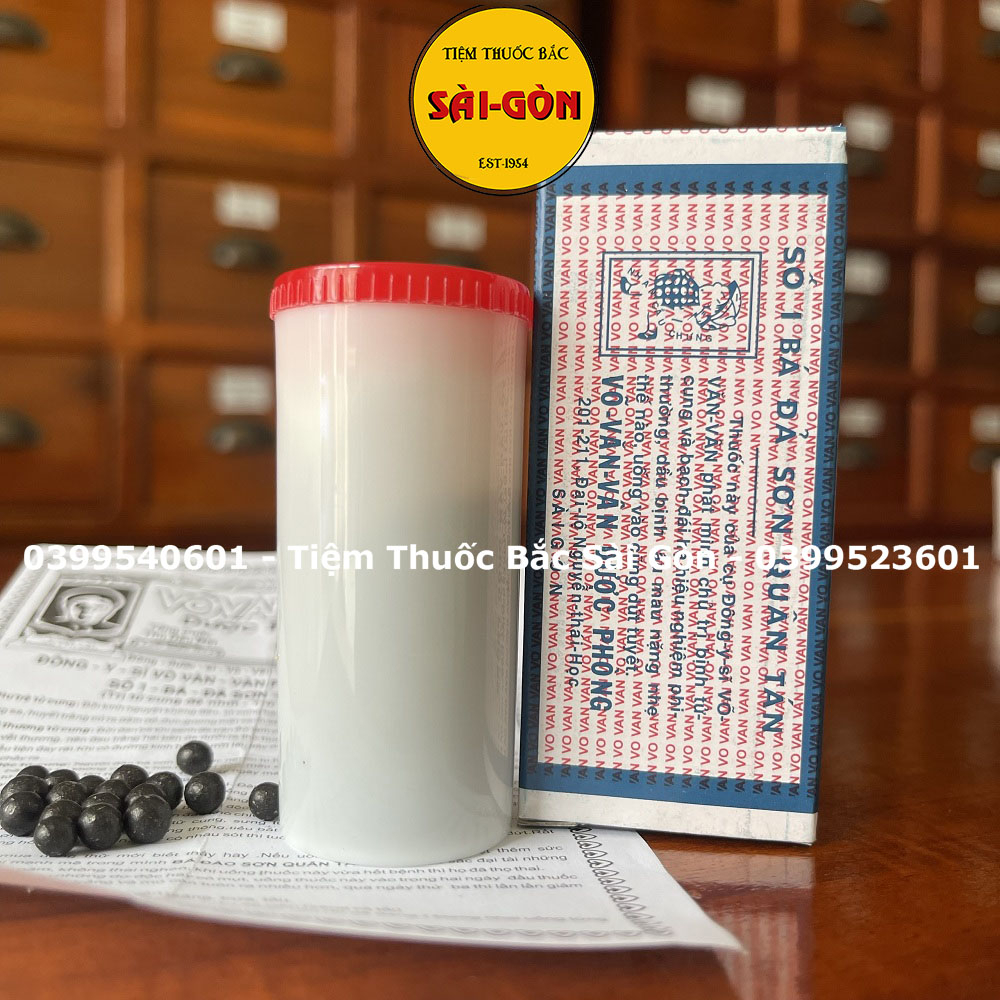 Combo 10 Hộp Bá Đã Sơn Quân Tán Võ Văn Vân - Mỗi Hộp ~100 viên