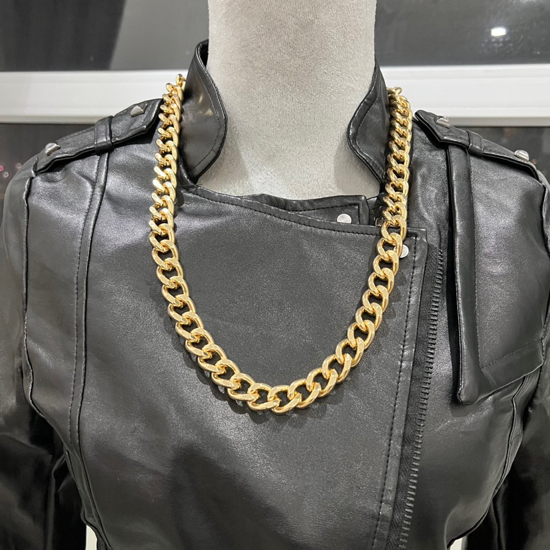Vòng cổ nam nữ , unisex tạo kiểu dây xích bản to phong cách hiphop cá tính độc đáo