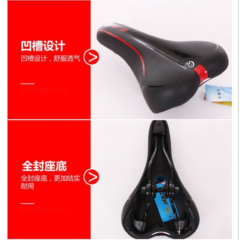 Yên Xe Đạp LS | Siêu Dày, Siêu Êm