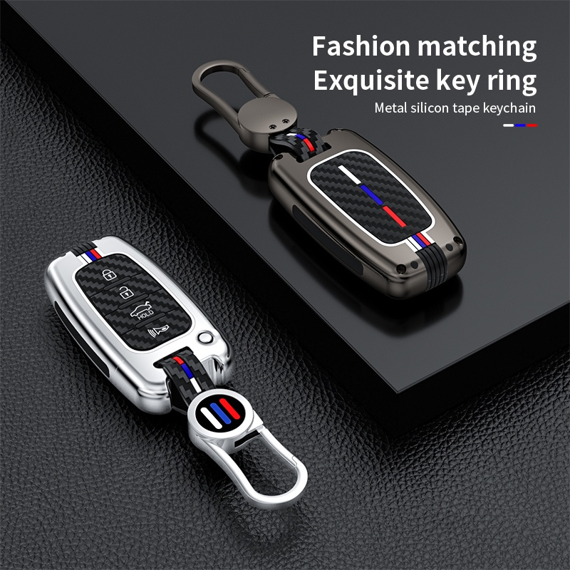 Vỏ Bọc, Ốp Bảo Vệ Chìa Khóa Phản Quang Cho Xe Kia Forte, Cerato 2009 2013, Sportage, Optima, Sorento, K5, Soul - 4 Nút