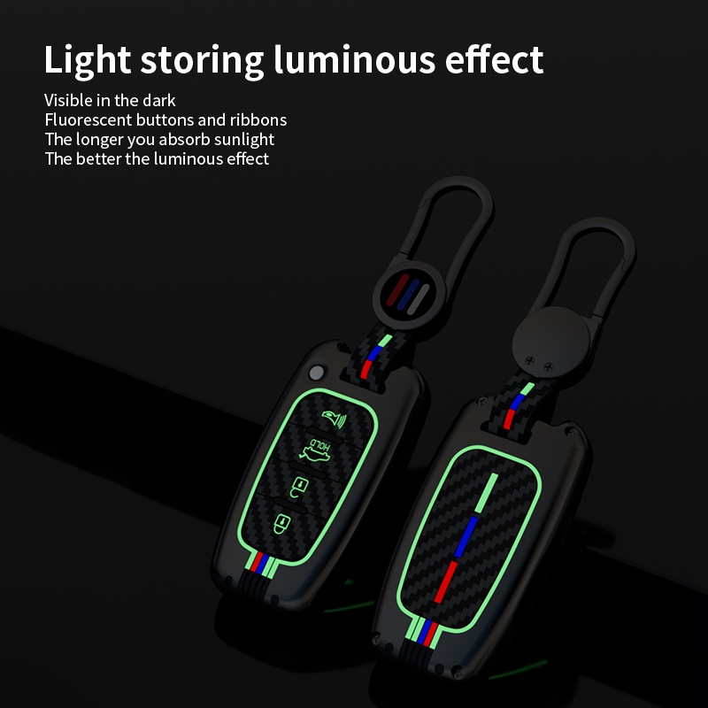 Vỏ Bọc, Ốp Bảo Vệ Chìa Khóa Phản Quang Cho Xe Kia Forte, Cerato 2009 2013, Sportage, Optima, Sorento, K5, Soul - 4 Nút