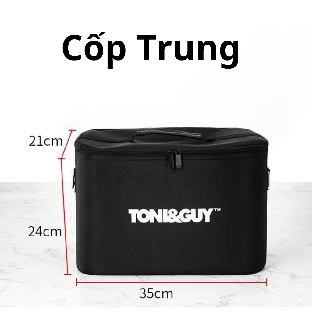 Cốp đựng đồ trang điểm Tonyguy vải không thấm nước, hộp đựng đồ đủ size