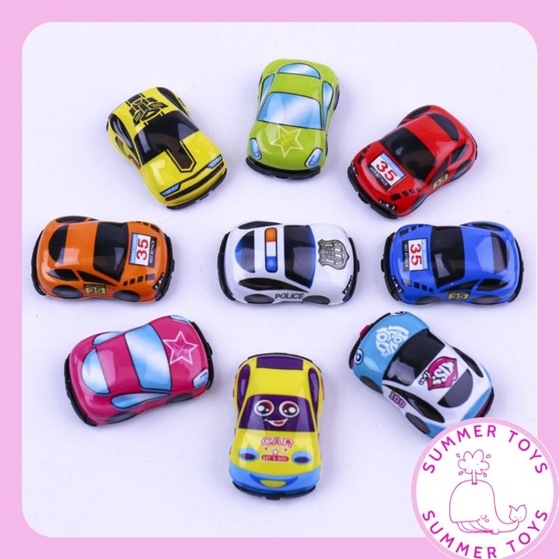 Xe đồ chơi mini cho bé thú chạy đà