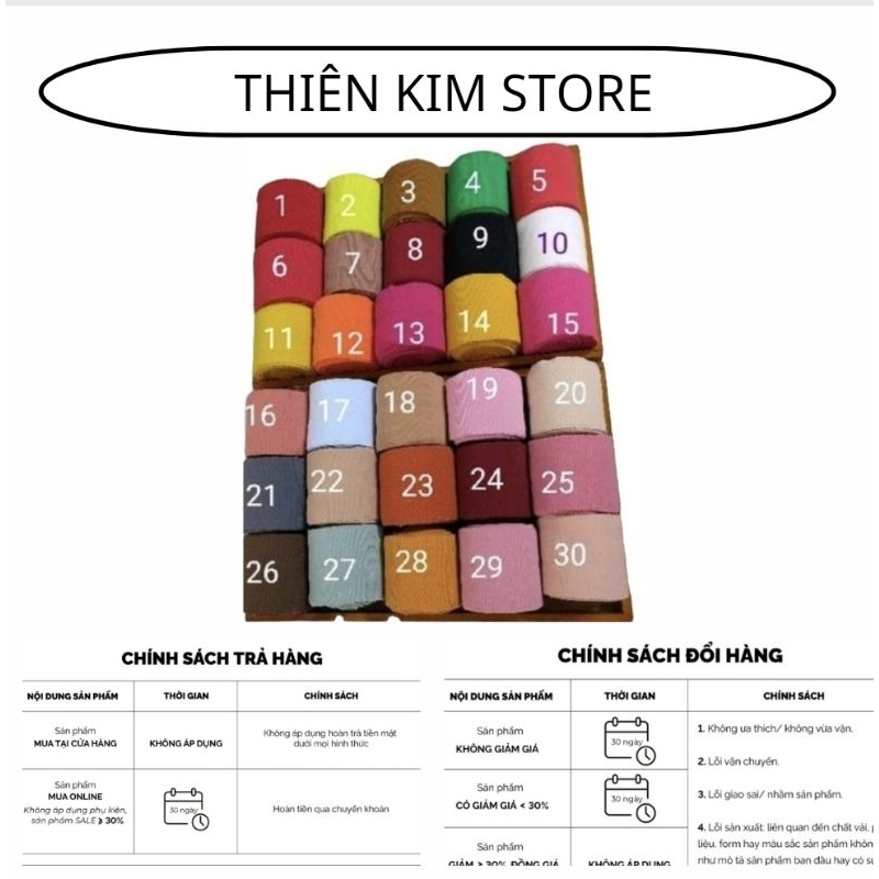 Bo Viền Áo Cotton Bo Cổ Áo Phông Đủ Màu Bản 4.5cm Dài 3m-3,5m