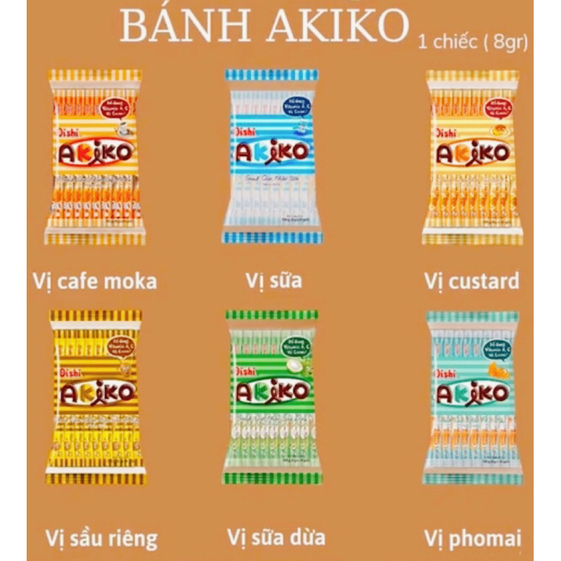 Bánh Snack que nhân Akiko Oishi gói 140g