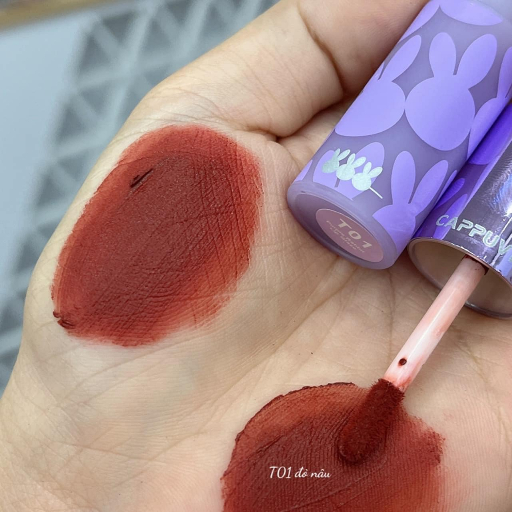 Son Kem Thỏ Tím TBS Mềm Mịn Màu Xinh Mướt Mềm Môi