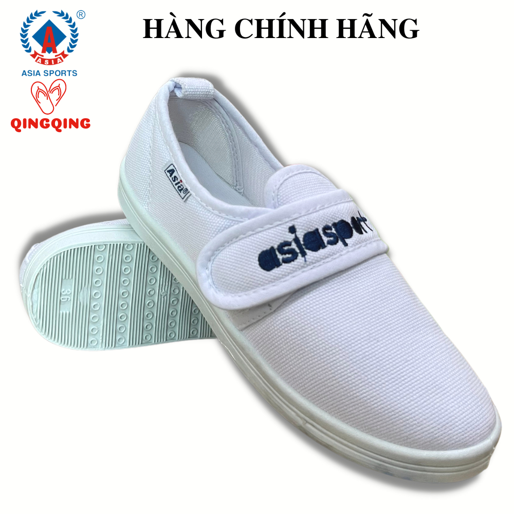 Giày thể thao bata ASIA Nữ quai xé 2 màu,êm chân,siêu bền -Hàng chính hãng