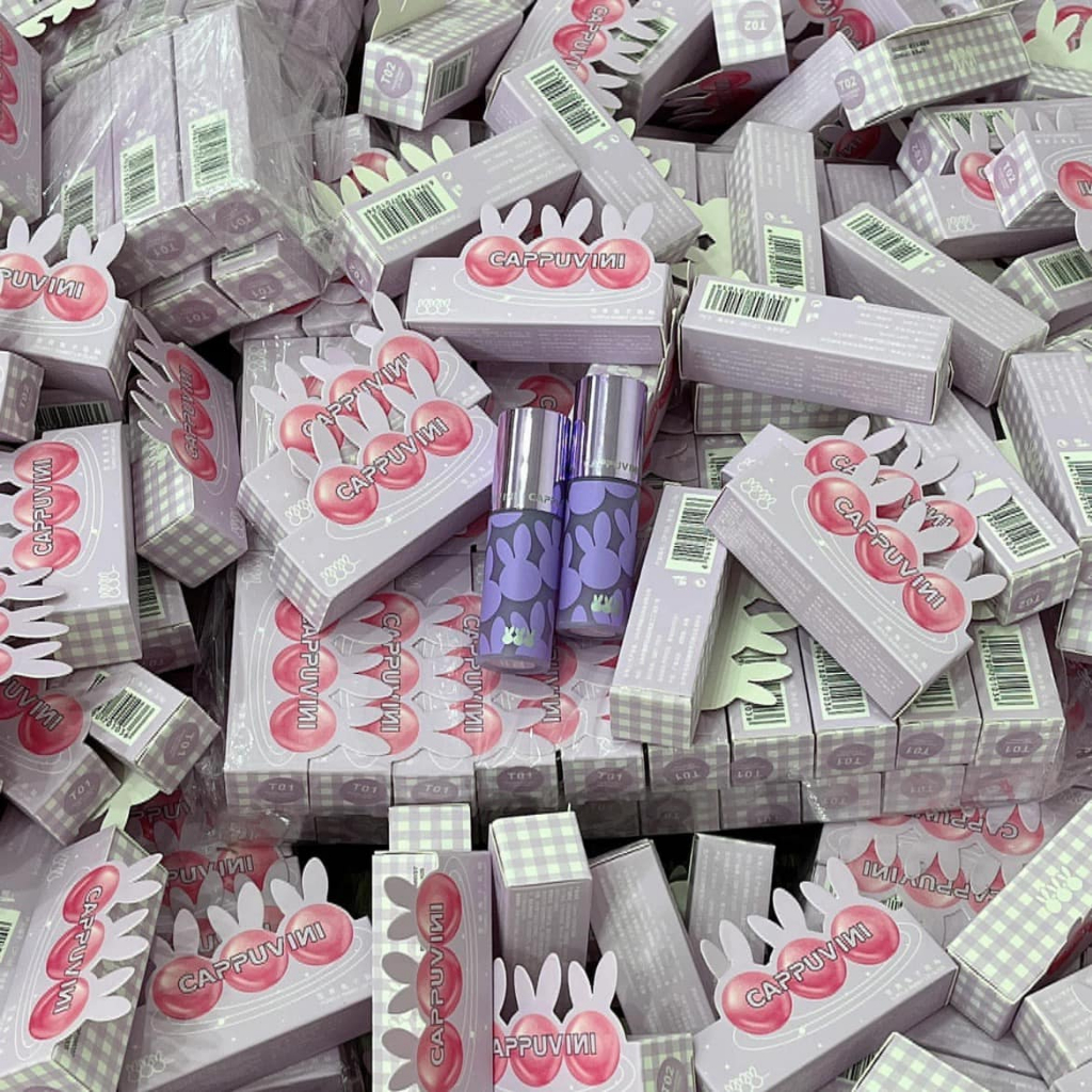 Son Kem Thỏ Tím TBS Mềm Mịn Màu Xinh Mướt Mềm Môi