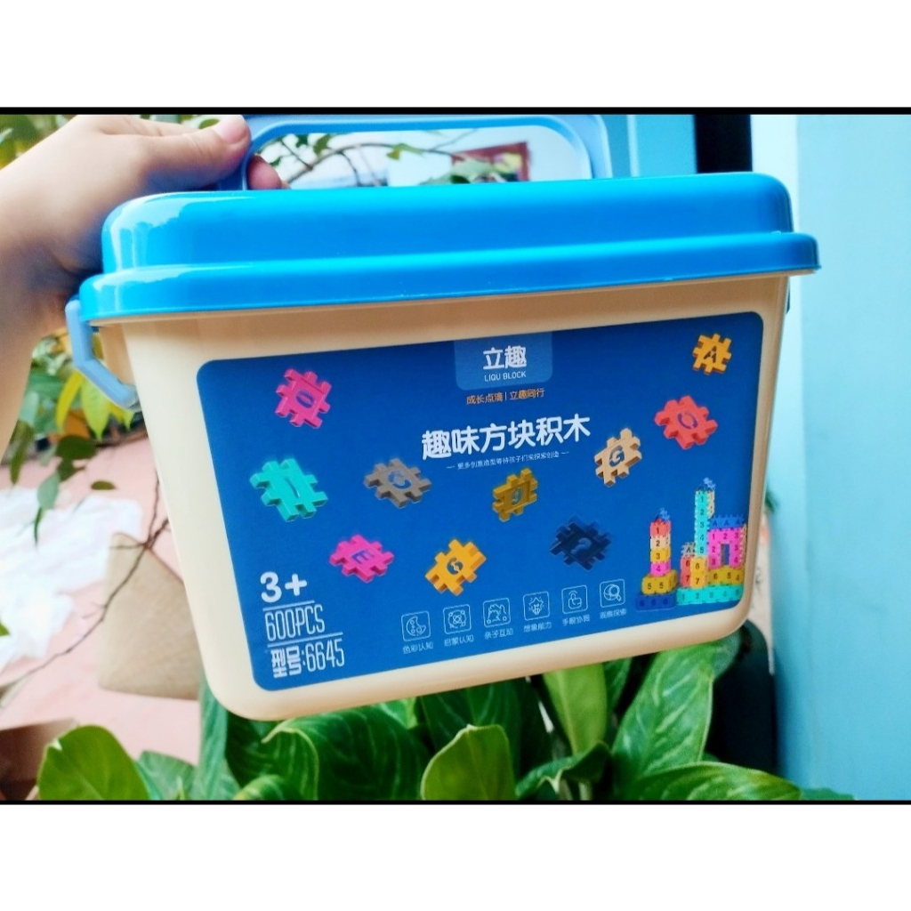 Ghép hình 600 chi tiết kèm hộp