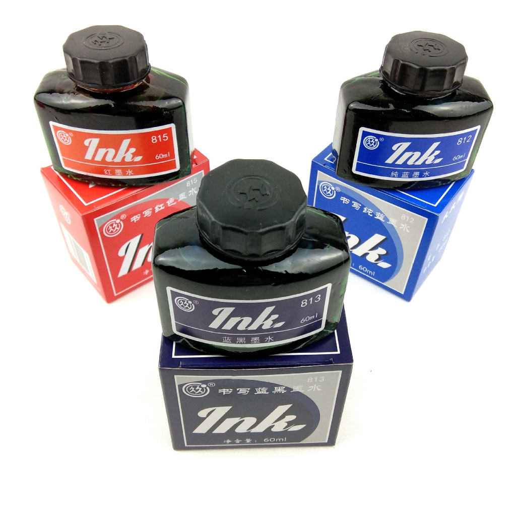 Mực đỏ cho bút mực máy dành cho giáo viên hoặc viết chữ Hán thư pháp