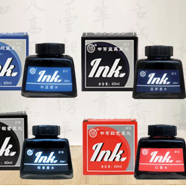 Mực đỏ cho bút mực máy dành cho giáo viên hoặc viết chữ Hán thư pháp