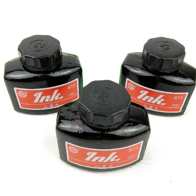 Mực đỏ cho bút mực máy dành cho giáo viên hoặc viết chữ Hán thư pháp