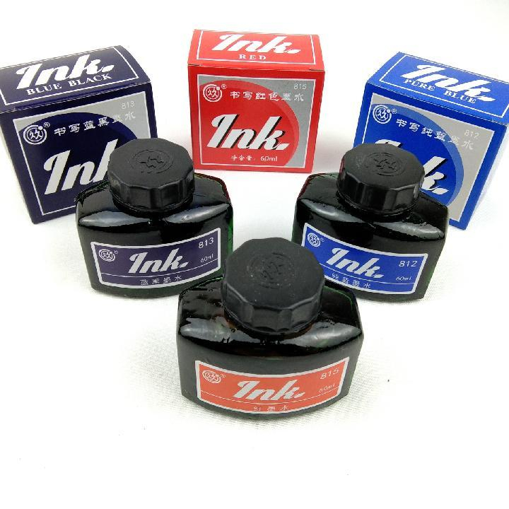Mực đỏ cho bút mực máy dành cho giáo viên hoặc viết chữ Hán thư pháp