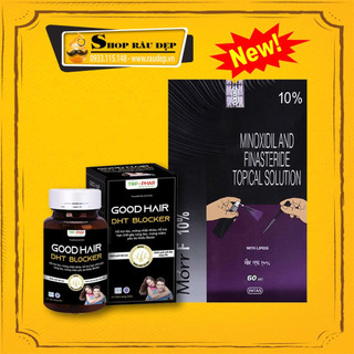  Combo Morr F10 + DHT Blocker Good Hair Hỗ Mọc Tóc Hói Nhanh Hàm Lượng Cao