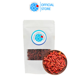 Kỷ tử đỏ (Câu Kỉ Tử) túi 90gr Sấy khô quả to đỏ đều giúp đẹp da, Bổ máu, Dễ ggủ, Sáng mắt từ TPP Farm Nuts