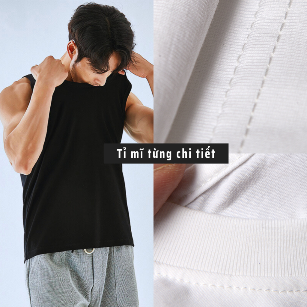 Áo tanktop nam cao cấp Thái Khang loại áo lót nam sát nách cực đẹp vải cotton mềm ALOT21