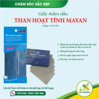 Giấy Thấm Dầu Mayan Than Hoạt Tính
