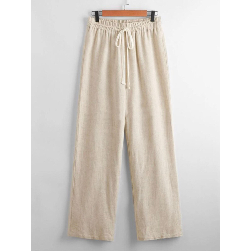 Quần suông vải linen mix được mọi thể loại.🥰