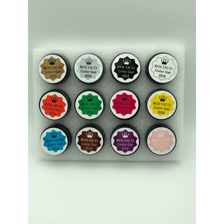 gel vẽ siêu đặc trắng đen các màu ROCOCO