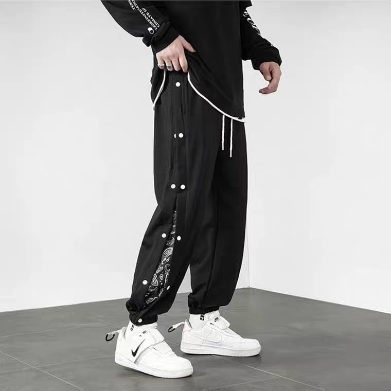 Quần Jogger Nam Nữ NAD Unisex - Quần Ống Rộng Thiết Kế Có Cúc Bấm Gấu Quần Cực Chất