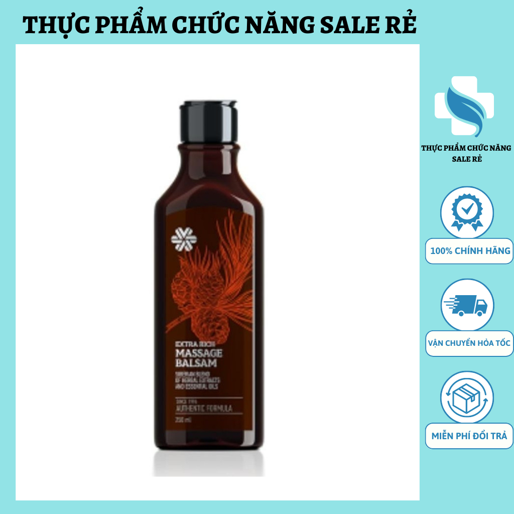 Dầu Xoa Pure Herbs Collection Extra Rich Massage Balsam Siberianhealth
