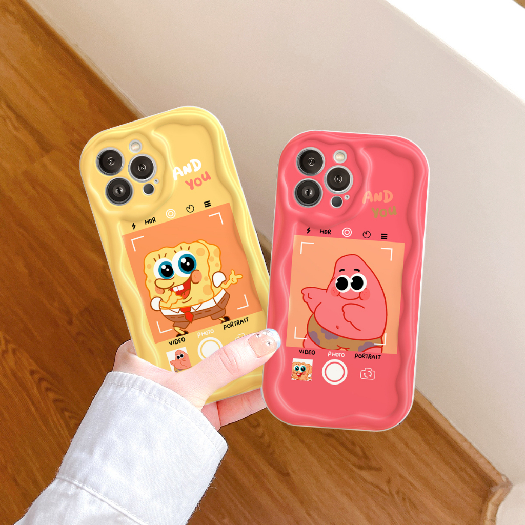 Ốp lưng iphone Viền nổi cạnh sóng And You cute 6s/6splus/7/7plus/8/8plus/x/xs/11/12/13/14/pro/max/promax/plus sk15