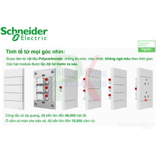 Mặt thiết bị Schneider Avataron A