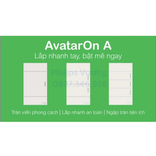 Mặt thiết bị Schneider Avataron A