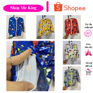  MK266 Áo chống nắng cotton lạnh cho bé 8-18kg