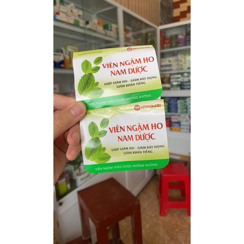 Viên Ngậm ho Nam dược (Hộp 10 vỉ x 4 viên)