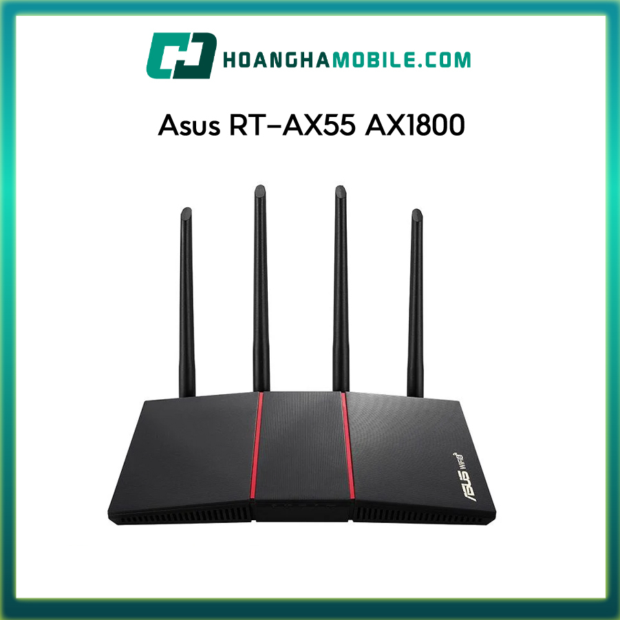 Router WiFi 6 Asus RT-AX55 AX1800 - Chính Hãng