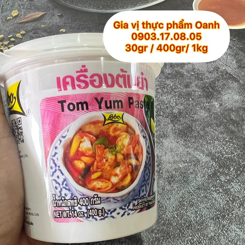 Tom Yum/cay-gói 30gr/500gr/1kg-Gia vị Thái Lan