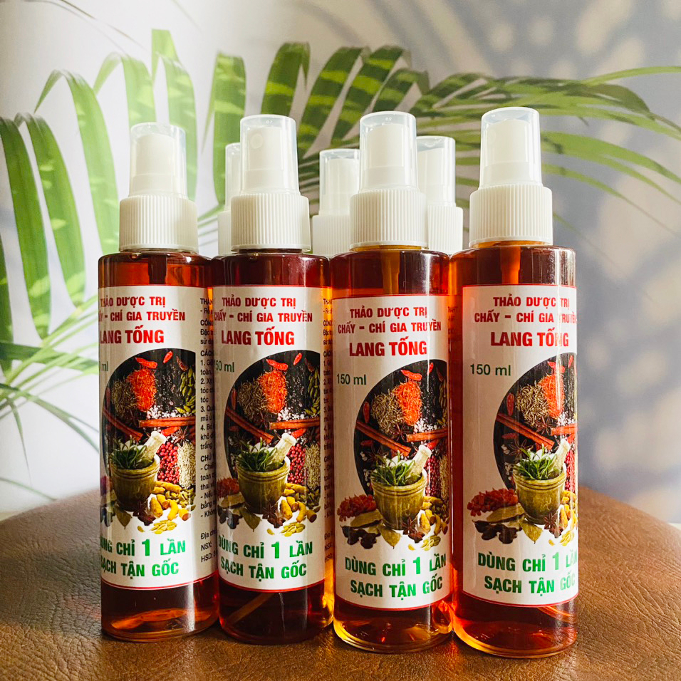 Dầu Gội Chí  - Dùng 1 Lần Hết Ngay Hết Chí Sạch Trứng. Ủ Chí