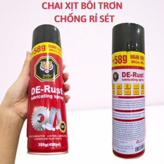 Chai Xịt Chống Rỉ Sét DE-RUST 358g(498ml)