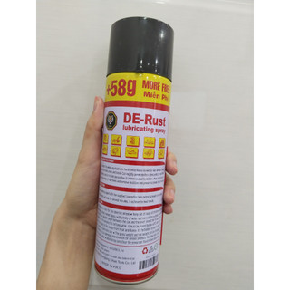Chai Xịt Chống Rỉ Sét DE-RUST 358g(498ml)