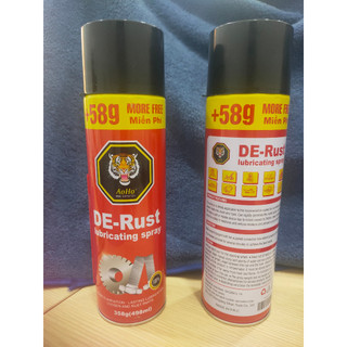 Chai Xịt Chống Rỉ Sét DE-RUST 358g(498ml)