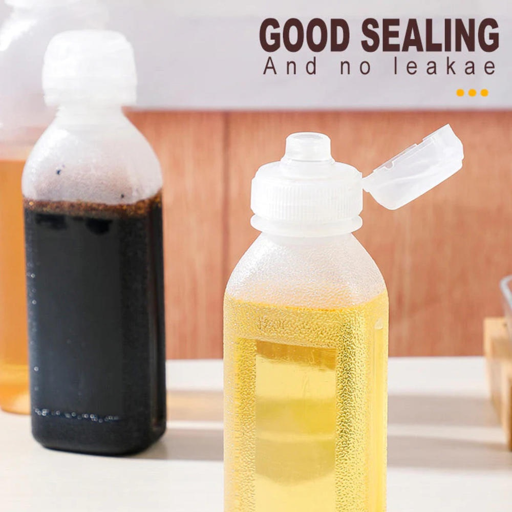 Chai Nhựa Trong Suốt Dạng Bóp Đựng Dầu Ăn / Nước Sốt / Đậu Nành / Mật Ong 300 / 500ML 88370 Gia Dụng Store 88 VP