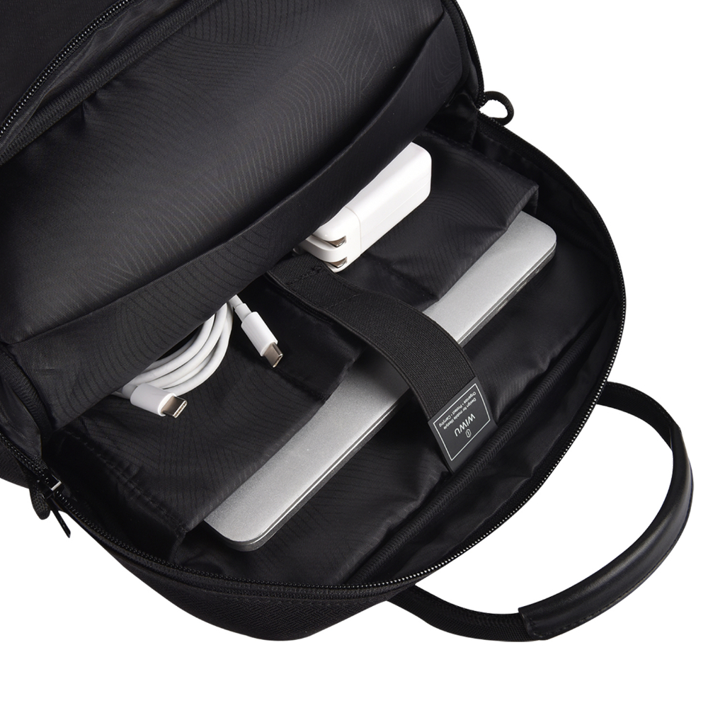 Túi Wiwu Alpha Vertical Layer Bag 14.2 inch Dành Cho Máy Tính Xách Tay, Làm Bằng Vật Liệu Chống Nước - Hàng Chính Hãng