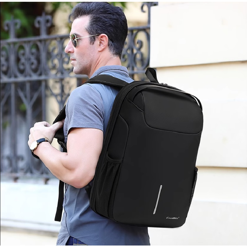 Balo Laptop CoolBell CB8239-15.6in, Thời Trang Nam Nữ Cao Cấp, Đi Học, Đi làm, Đi Chơi, Du Lịch, Trượt Nước - BH 3 Năm