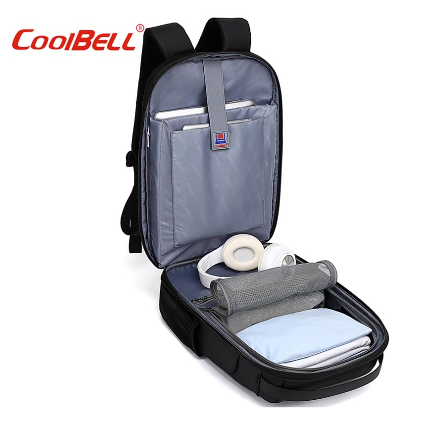 Balo Laptop CoolBell CB8239-15.6in, Thời Trang Nam Nữ Cao Cấp, Đi Học, Đi làm, Đi Chơi, Du Lịch, Trượt Nước - BH 3 Năm