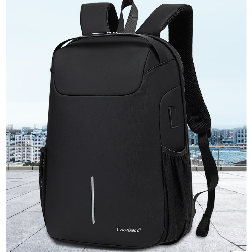 Balo Laptop CoolBell CB8239-15.6in, Thời Trang Nam Nữ Cao Cấp, Đi Học, Đi làm, Đi Chơi, Du Lịch, Trượt Nước - BH 3 Năm
