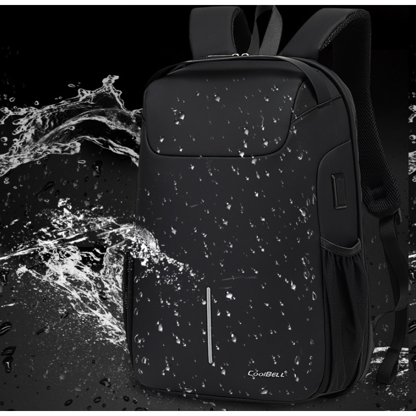 Balo Laptop CoolBell CB8239-15.6in, Thời Trang Nam Nữ Cao Cấp, Đi Học, Đi làm, Đi Chơi, Du Lịch, Trượt Nước - BH 3 Năm