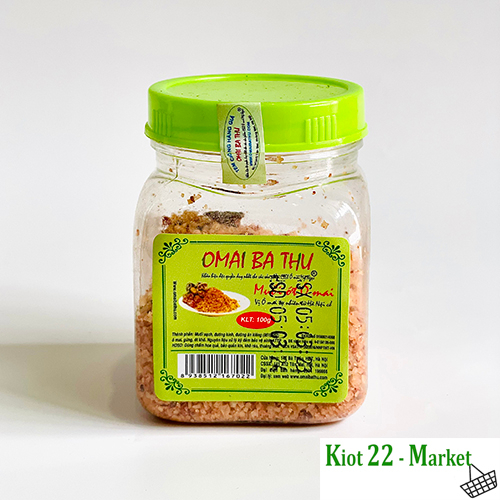 Muối omai bà Thu hũ 100g