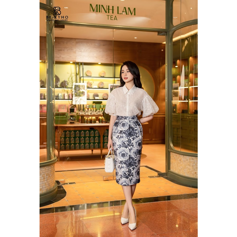 Chân váy hoa phù dung BE-KYHO