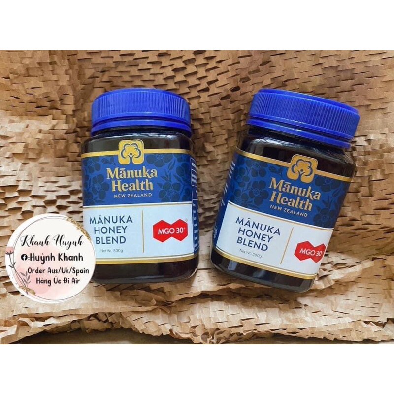(BillChemist) Mật Ong Manuka Health MGO 30+ 500g của Úc