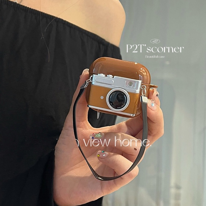 Case airpods hình máy ảnh